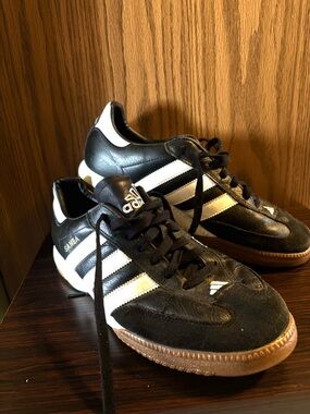 adidas Black & White Samba Low-Top Sneakers